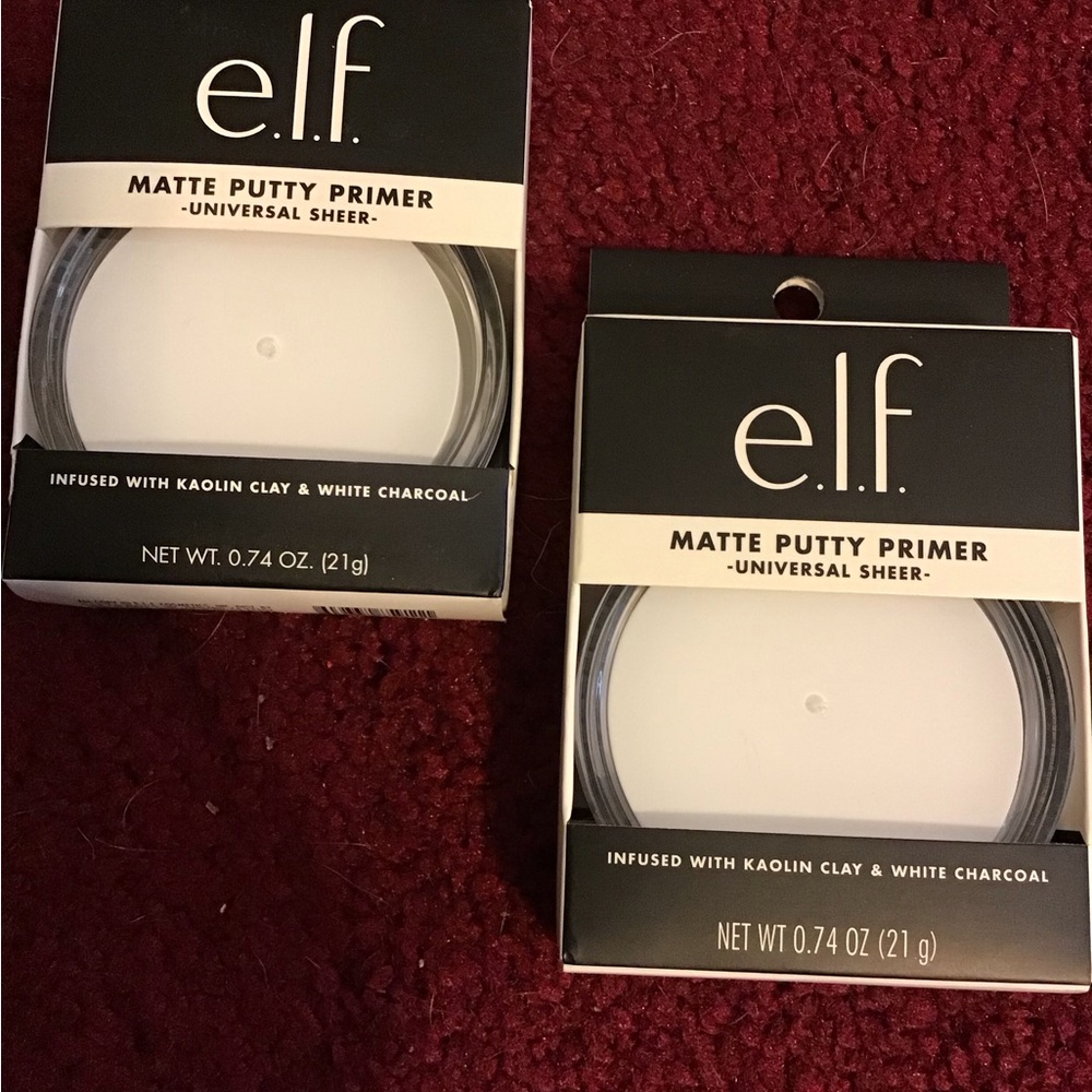 ELF COSMETICS MATTE PUTTY PRIMER NIB UNIVERSAL SHEET 2 AVAIL FACE
